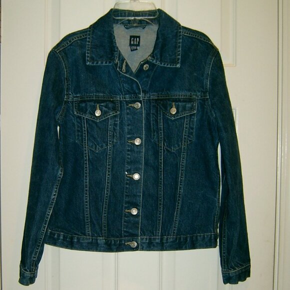 Gap Button Front Denim Jacket, Size S - Picture 1 of 4